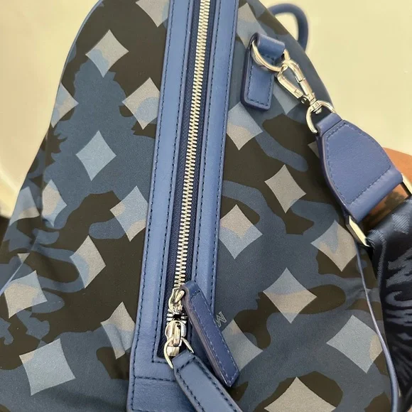 MCM Blue Camouflage Men's Bag Folklady only - Picture 5 of 10